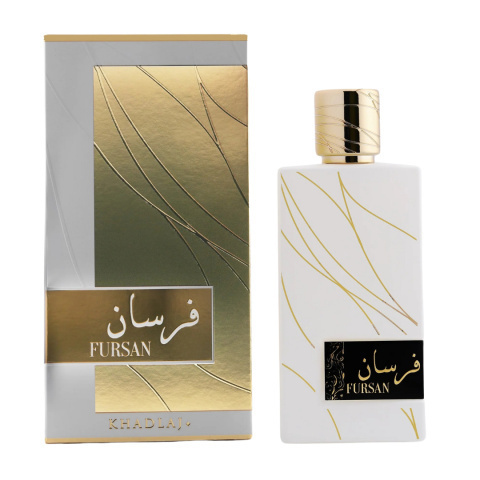 Khadlaj Fursan White – delikatne perfumy z jaśminem i kokosową nutą OPAKOWANIE Khadlaj Fursan White – delikatne perfumy z jaśminem i kokosową nutą OPAKOWANIE