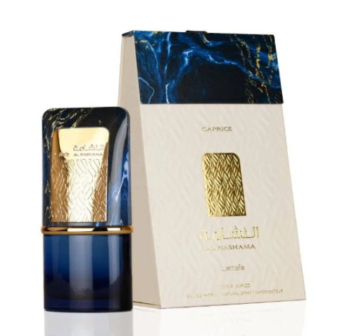 Al Nashama Caprice 100 ml – świeży i elegancki zapach z Emiratów Arabskich OPAKOWANIE Al Nashama Caprice 100 ml – świeży i elegancki zapach z Emiratów Arabskich OPAKOWANIE