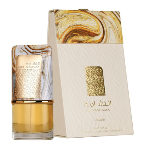 Perfumy arabskie Lattafa Al Nashama 100 ml – elegancki zapach dla kobiet OPAKOWANIE