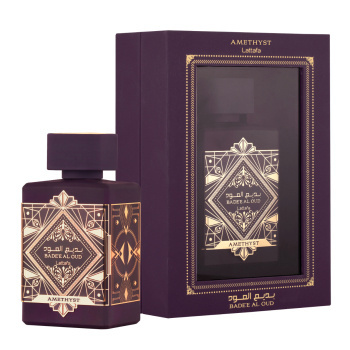 Bade’e Al Oud Amethyst 100 ml – perfumy z Emiratów Arabskich OPAKOWANIE Bade’e Al Oud Amethyst 100 ml – perfumy z Emiratów Arabskich OPAKOWANIE
