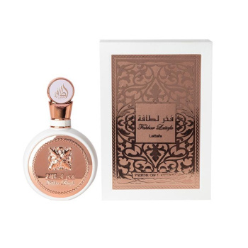 Fakhar Woman 100 ml – perfumy z Emiratów Arabskich o eleganckim charakterze OPAKOWANIE Fakhar Woman 100 ml – perfumy z Emiratów Arabskich o eleganckim charakterze OPAKOWANIE