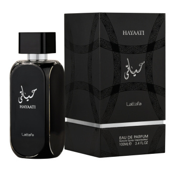 Hayaati Silver 100 ml – elegancki zapach z Emiratów Arabskich OPAKOWANIE