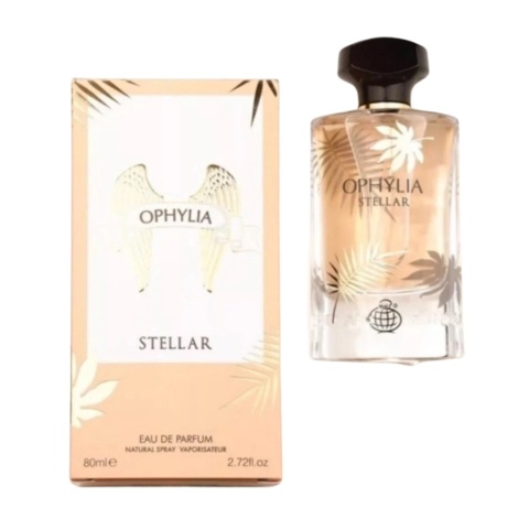 Ophylia Stellar EDP 100 ml – świeże perfumy arabskie z pomarańczą, białymi kwiatami i ylang-ylang opakowanie