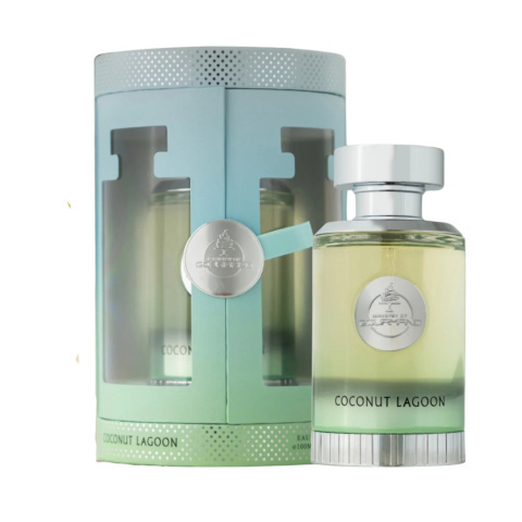 Coconut Lagoon 100 ml – tropikalne perfumy z Emiratów Arabskich OPAKOWANIE