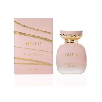 Aura Crisp Flower 100 ml – gruszka, piwonia i wanilia w kobiecej kompozycji OPAKOWANIE